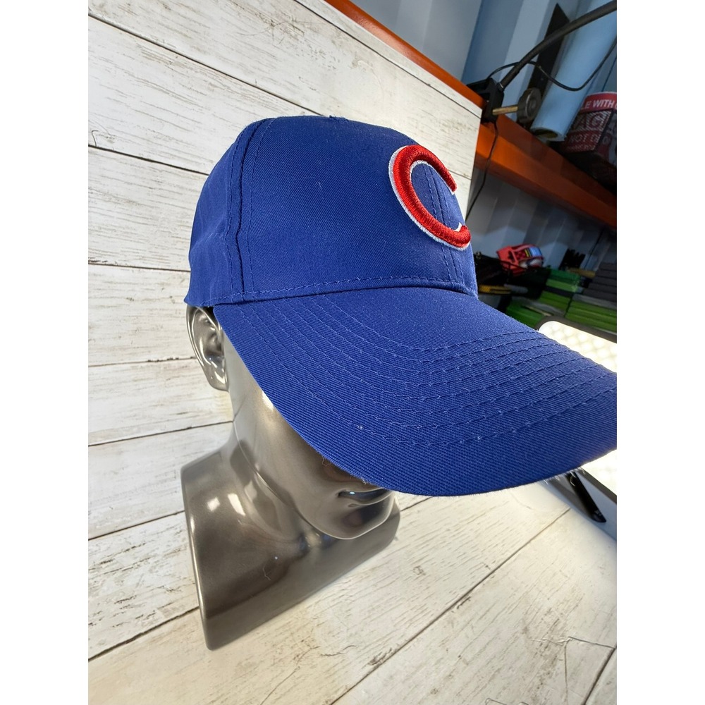 Outdoor Cap Chicago Cubs MLB Baseball Hat Blue Red Embroidered Logo Adjustable